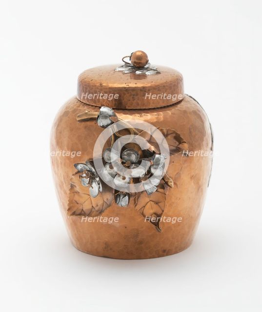 Tea Cannister, 1881/95. Creator: Gorham Manufacturing Company.