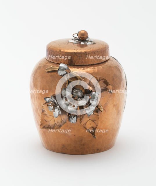 Tea Cannister, 1881/95. Creator: Gorham Manufacturing Company.