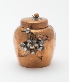 Tea Cannister, 1881/95. Creator: Gorham Manufacturing Company