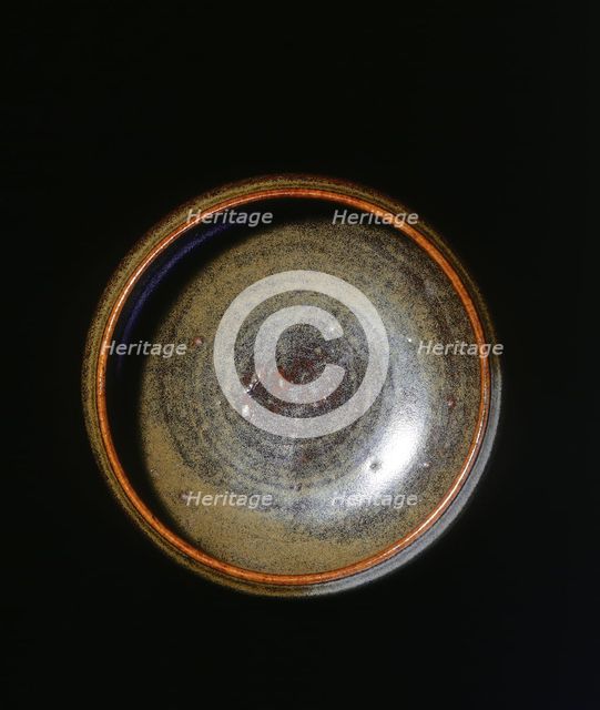 Tea dust glazed bowl, Qing dynasty, China, late 18th century. Creator: Unknown.