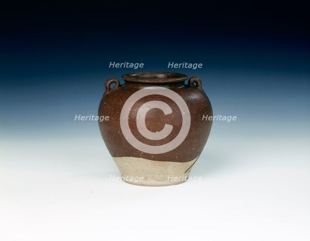 Tea dust wannian jar, Tang dynasty, China, 618-907. Creator: Unknown.