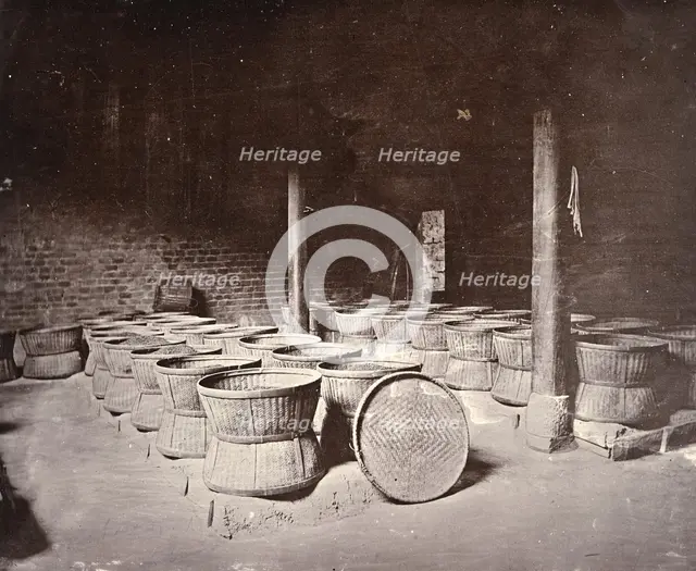 Tea drying boilers, end of 19th century. Creator: Nikolai Apollonovich Charushin.