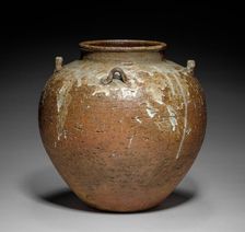 Tea Storage Jar, mid- to late 1600s. Creator: Nonomura Ninsei (Japanese, active 1600s)
