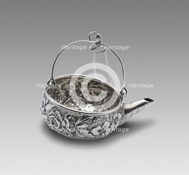 Tea Strainer, 1891/96. Creator: W.H. Saxton.