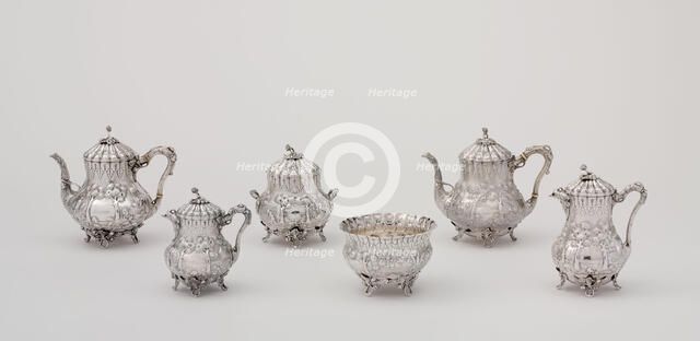 Tea Service, 1850. Creator: Gorham & Thurber.