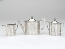 Tea Service, 1862. Creator: Haddock, Lincoln & Foss