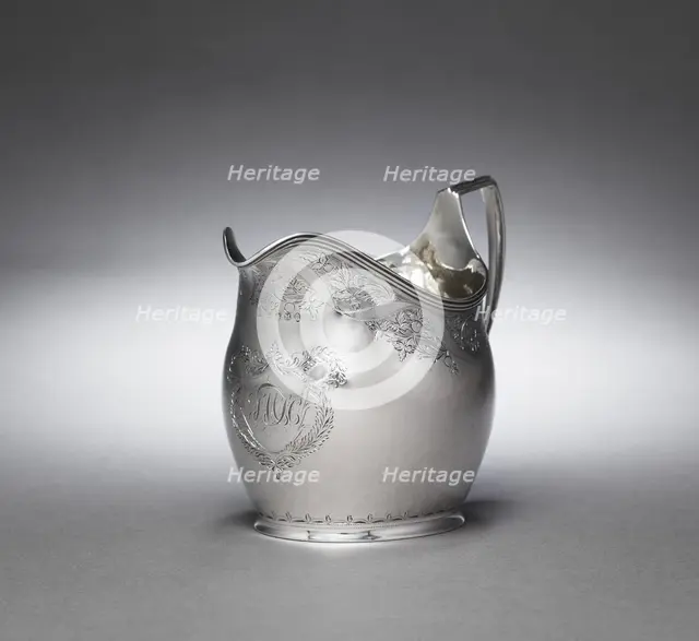 Tea Service (Creamer), 1807. Creator: Anne Bateman (British, 1748-1813); Peter Bateman (British, 1740-1825); William (I) Bateman (British, 1774-1850).