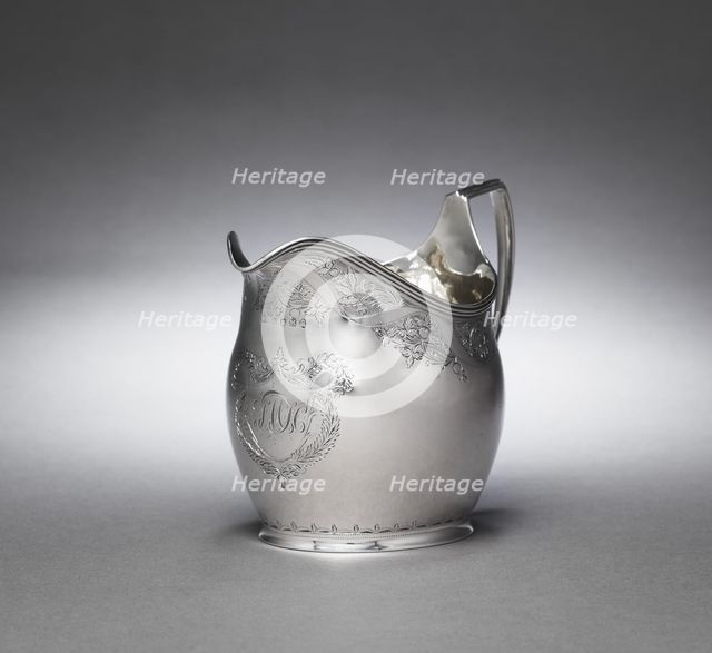 Tea Service (Creamer), 1807. Creator: Anne Bateman (British, 1748-1813); Peter Bateman (British, 1740-1825); William (I) Bateman (British, 1774-1850).