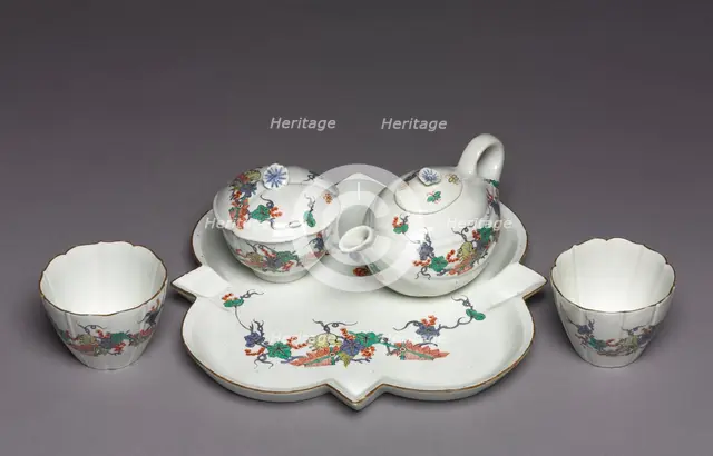 Tea Service (Déjeuner), c. 1730. Creator: Chantilly Porcelain Factory (French).