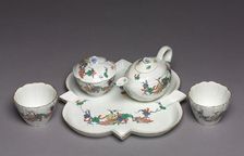 Tea Service (Déjeuner), c. 1730. Creator: Chantilly Porcelain Factory (French)