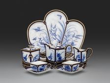 Tea Service, England, 1877 and 1878. Creator: Royal Worcester
