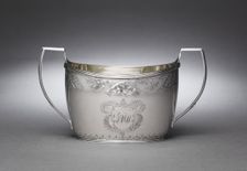 Tea Service (Sugar Bowl), 1807. Creator: Anne Bateman (British, 1748-1813); Peter Bateman (British, 1740-1825); William (I) Bateman (British, 1774-1850)