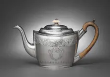 Tea Service (Teapot), 1801. Creator: Anne Bateman (British, 1748-1813); Peter Bateman (British, 1740-1825); William (I) Bateman (British, 1774-1850)