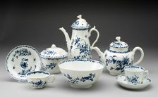 Tea Set, Worcester, c. 1760. Creator: Royal Worcester