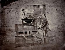 Tea sorting, end of 19th century. Creator: Nikolai Apollonovich Charushin