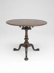 Tea Table, 1750/90. Creator: Unknown