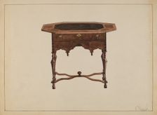 Tea Table, c. 1936. Creator: Nicholas Gorid
