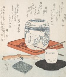 Tea Things, 19th century. Creator: Totoya Hokkei