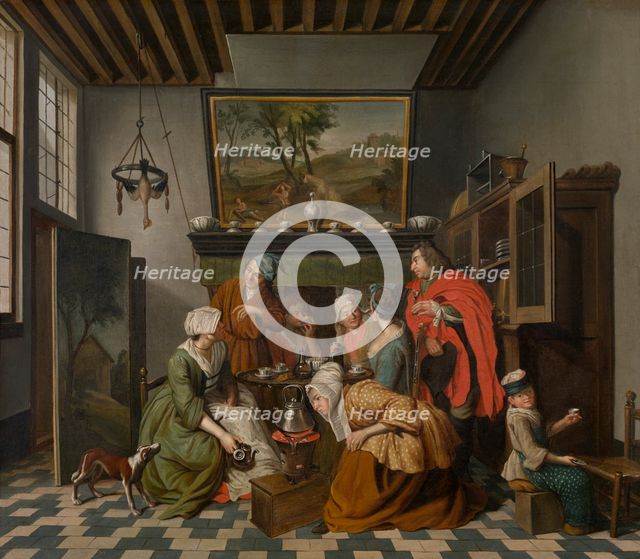 Tea-Time. Creator: Jan Josef Horemans II.