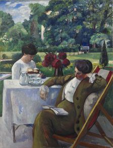 Tea Time at the Villa Flora, Winterthur, 1912