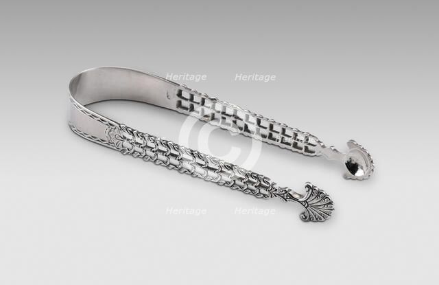 Tea Tongs, 1785/1800. Creator: John D. Germon.