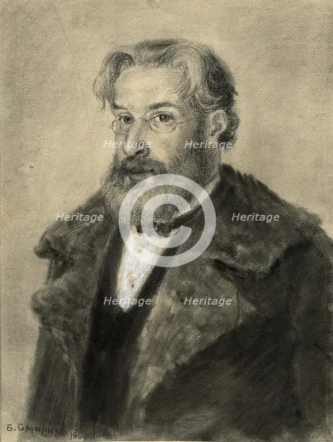 Teacher at a Boys' School, 1904. Creator: Boris Vasilievich Smirnov.