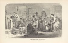 Teaching the Freedmen, 1866. Creator: Unknown