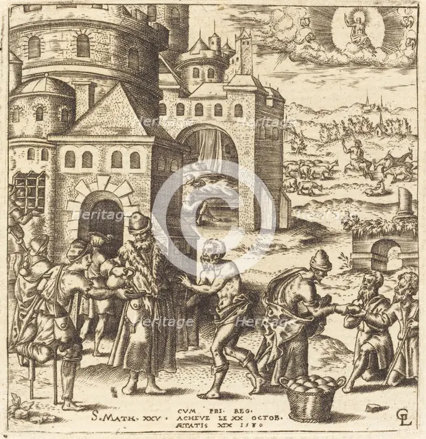 Teachings on the Coming of the Judgment, 1580. Creator: Leonard Gaultier.