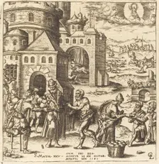 Teachings on the Coming of the Judgment, 1580. Creator: Leonard Gaultier