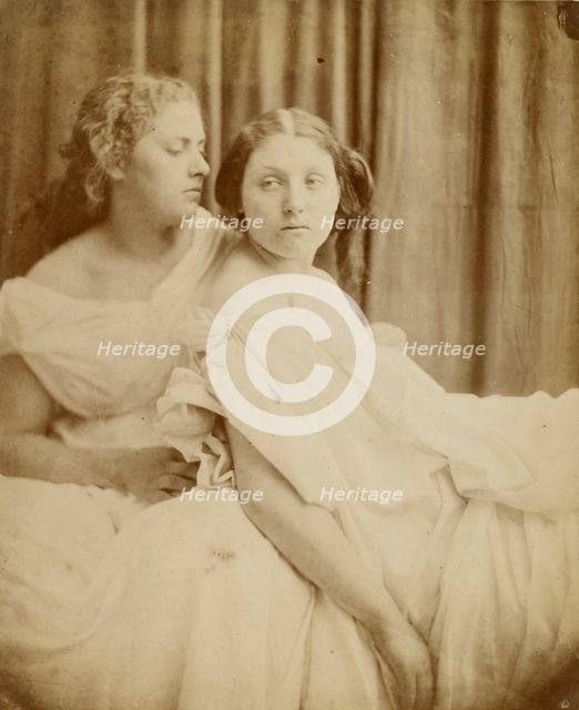 Teachings from the Elgin Marbles, 1867. Artist: Julia Margaret Cameron.