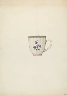 Teacup, c. 1937. Creator: Dana Bartlett
