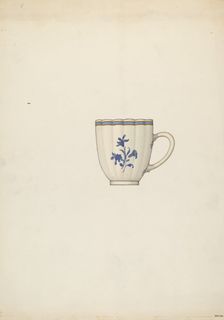 Teacup, c. 1937. Creator: Dana Bartlett