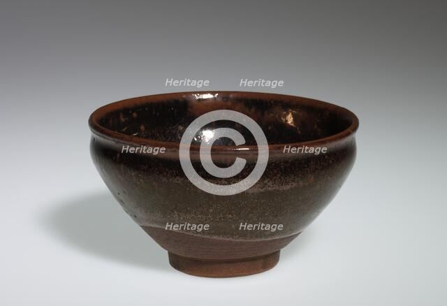 Teabowl: Seto Ware, 1400s-1500s. Creator: Unknown.