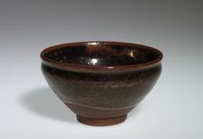 Teabowl: Seto Ware, 1400s-1500s. Creator: Unknown