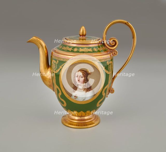 Teapot, 1754-56. Creator: Unknown.