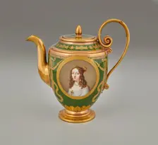 Teapot, 1754-56. Creator: Unknown