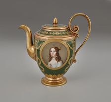 Teapot, 1754-56. Creator: Unknown