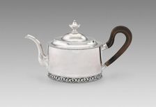 Teapot, 1784/1800. Creator: Standish Barry