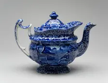 Teapot, 1825/30. Creator: Enoch Wood & Sons