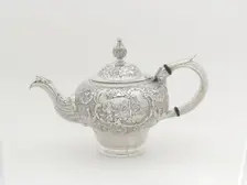 Teapot, 1848. Creator: Obadiah Rich