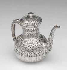 Teapot, 1875/90. Creator: Whiting Manufacturing Co