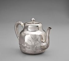 Teapot, 1881. Creators: Dominick and Haff, Giles Brothers and Company
