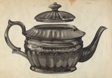 Teapot, 1935/1942. Creator: Samuel O. Klein