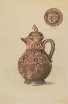 Teapot, 1935/1942. Creator: Unknown