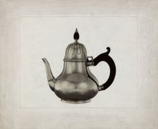 Teapot, 1935/1942. Creator: Unknown
