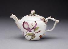 Teapot, Meissen, 1745/50. Creator: Meissen Porcelain