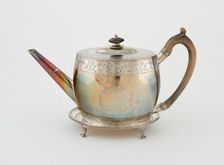 Teapot and Stand, London, 1790. Creator: William Vincent
