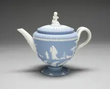 Teapot, Burslem, 1775/80. Creator: Wedgwood
