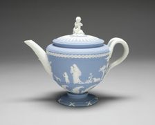 Teapot, Burslem, 1775/80. Creator: Wedgwood