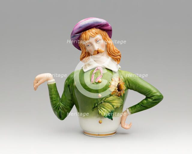 Teapot, England, 1882. Creator: James Hadley.